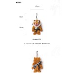 Black Myth Wukong Black Tiger Vanguard Black Bear Guai Plush Pendant Decorative Doll